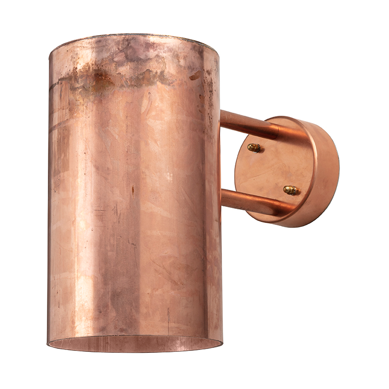 C627 large utomhuslampa vägg, Koppar