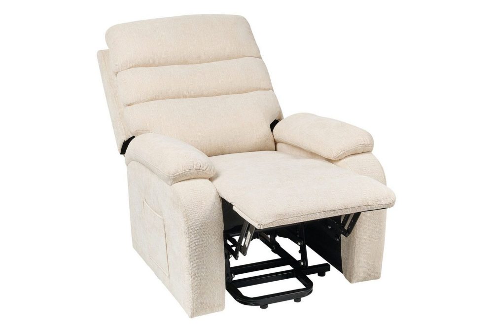 Elektrisk reclinerfåtölj Rise Ljusbeige