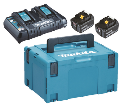 BATTERI MAKPAC 2X18V 5,0AH OCH LADDARE