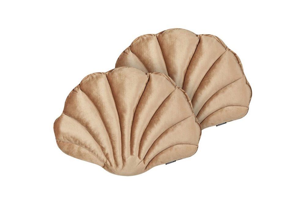 Prydnadskuddar Consolida set om 2 Beige
