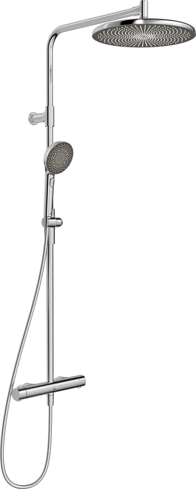 Oras Aurelia Round 4756 Takduschset 160 c/c Mattsvart