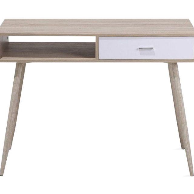 Deora Skrivbord 100 cm med Förvaring Låda + Hylla