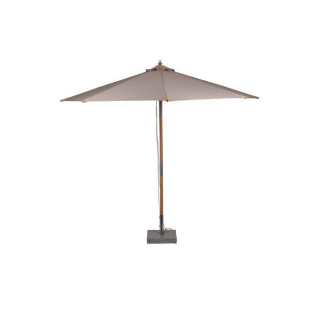 Parasoll Fritab Calais 300cm med 48 mm trästativ