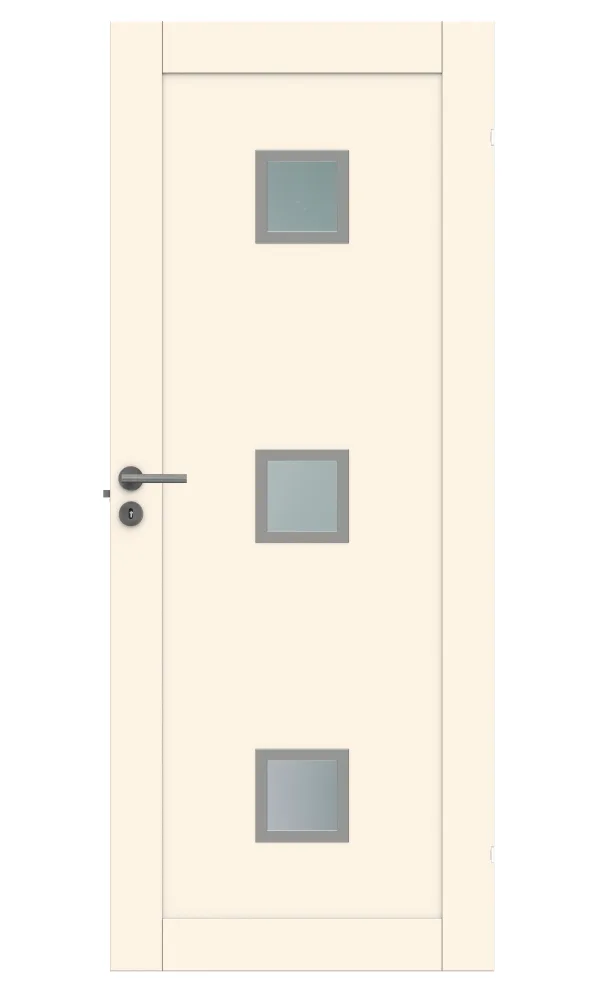Swedoor Unique GWA 01L 320 Innerdörr vit (S 0502-Y) 825x2040 mm