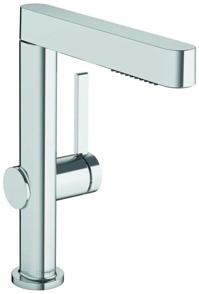 Hansgrohe Finoris 230 Tvättställsblandare push-open ventil Svart
