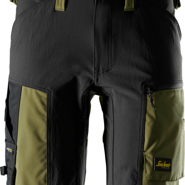 STRETCHSHORTS AW KHAKIGRÖN/SVART STL 52