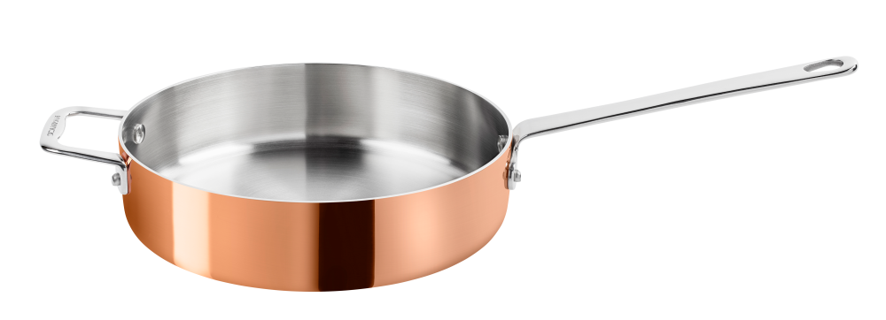Maitre D’ traktörpanna med handtag koppar, Ø24 cm