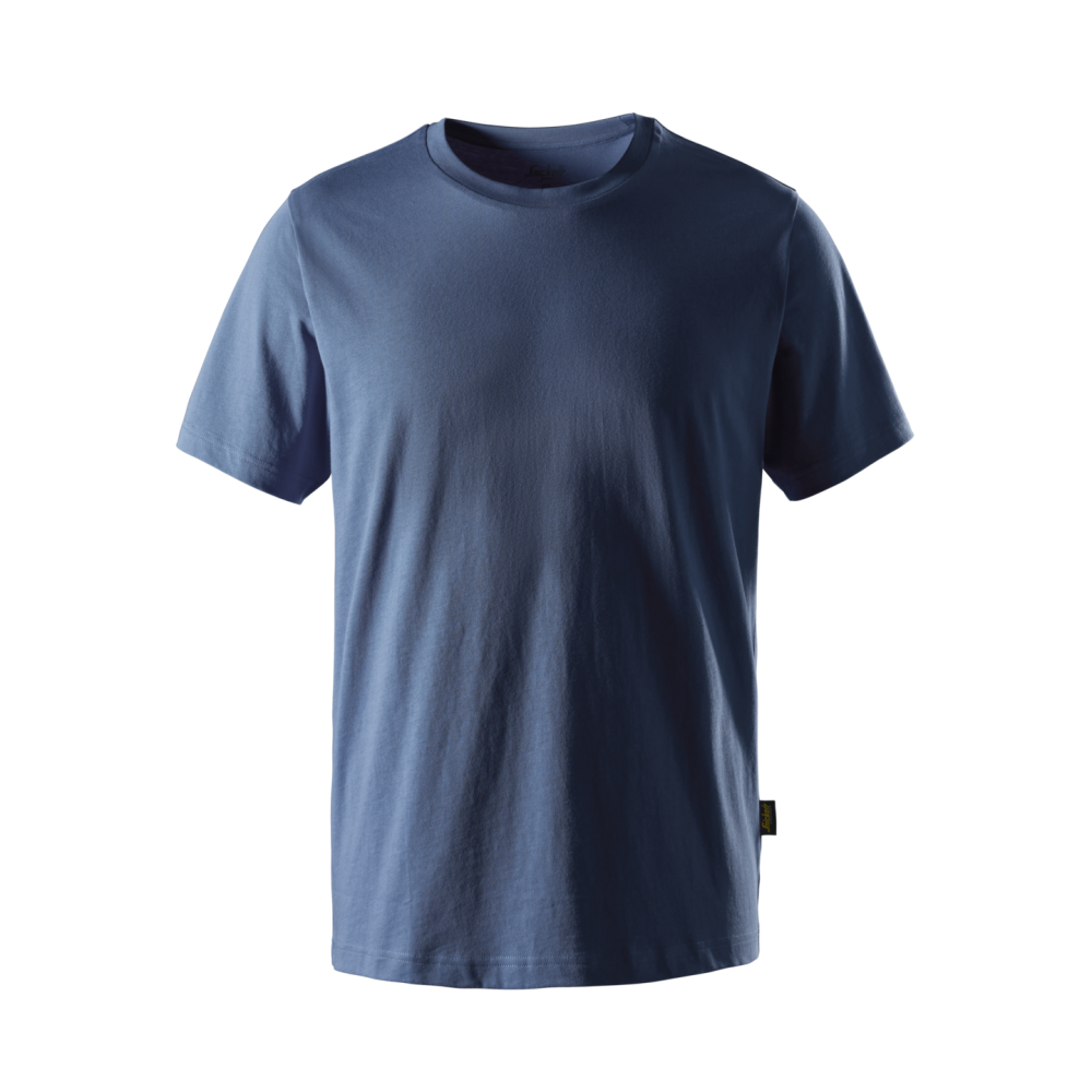 T-SHIRT I BOMULL STENBLÅ STL XS