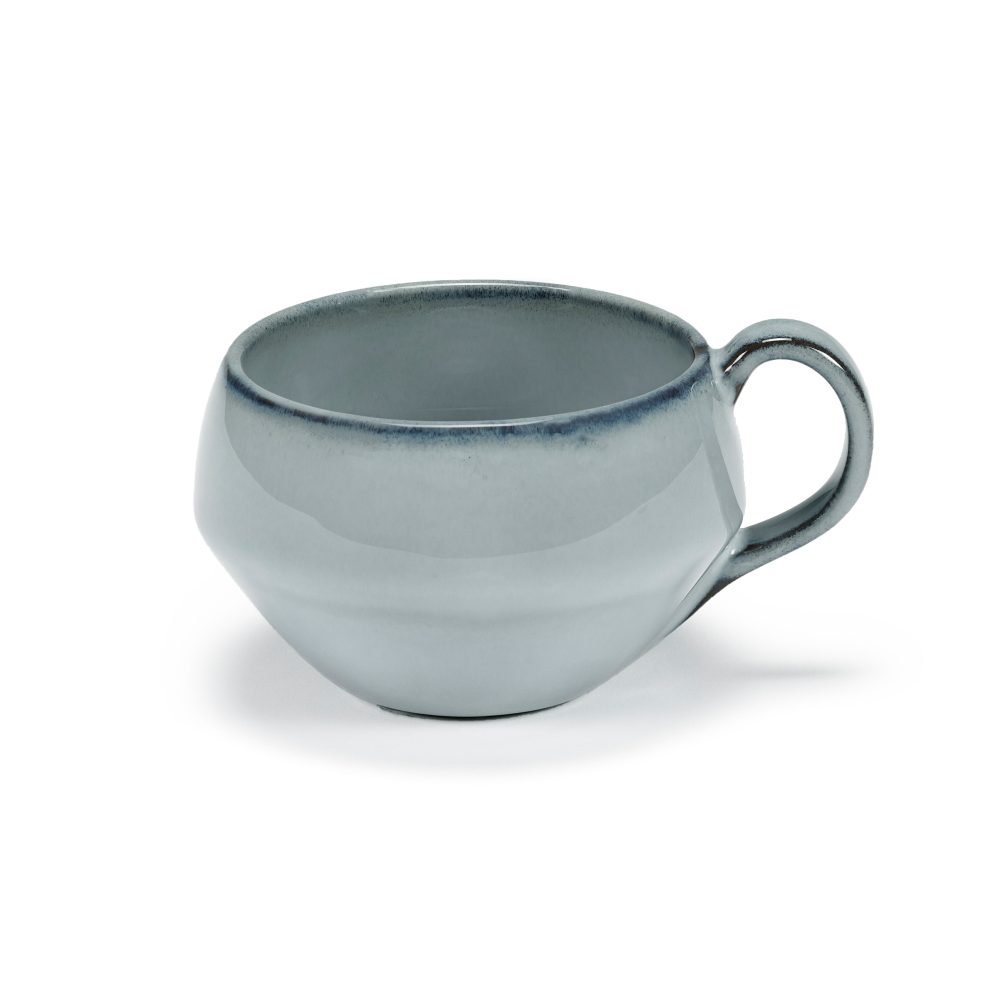 Pure Blue Glazed mugg 27 cl, Blå